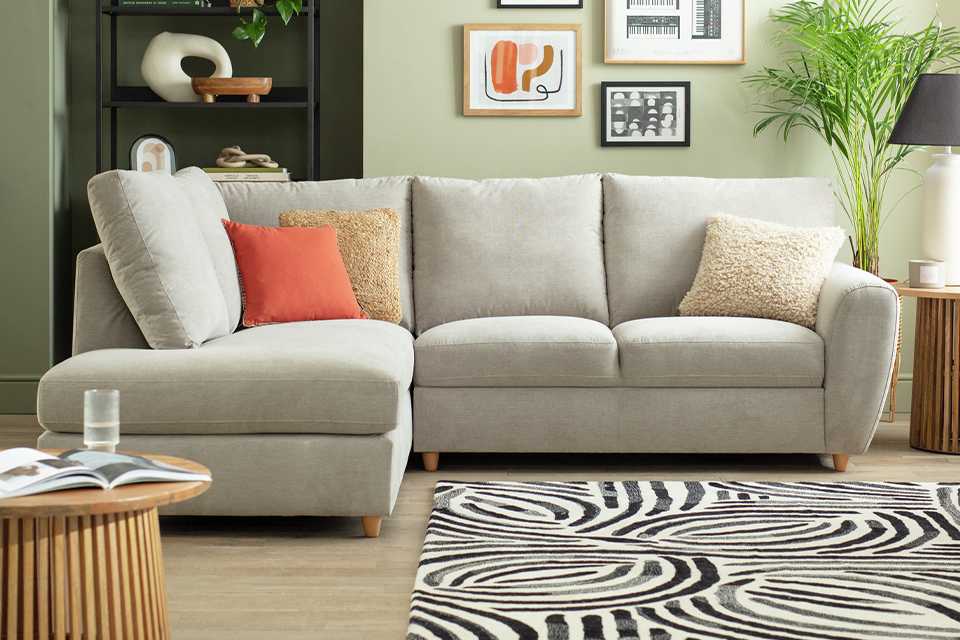 Astaire Bench Cushion Sofas - Modern Living Room Furniture - Room