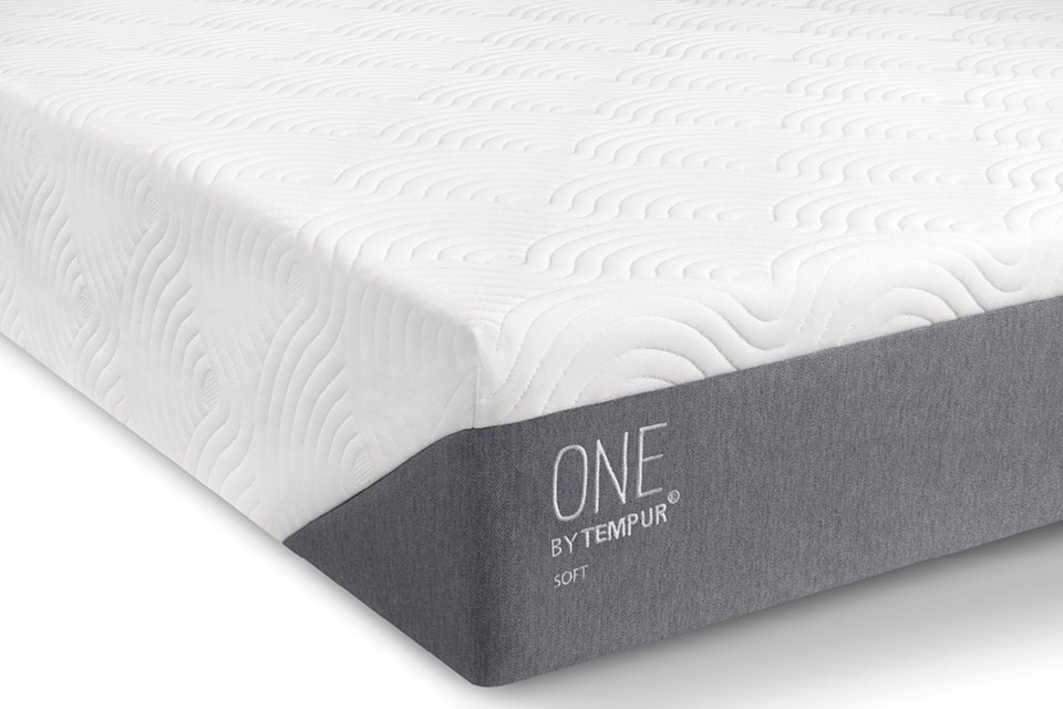 A white TEMPUR ONE™ soft mattress.