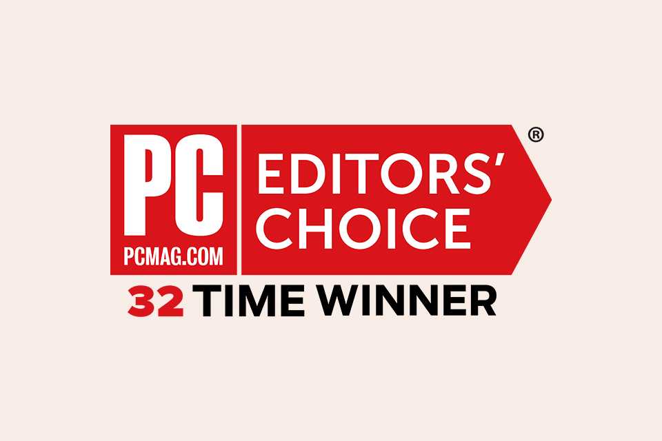 An icon of the PCMag Editor’s Choice award.