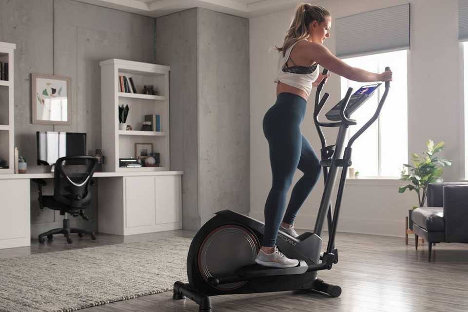 Opti 2 in 1 air cross trainer and exercise bike.