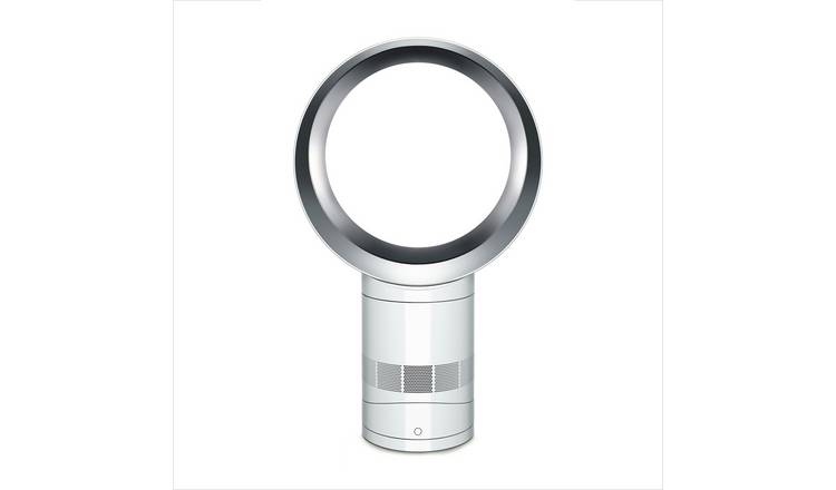 Buy Dyson Am06 White And Silver Desk Fan 12 Inch Fans Argos