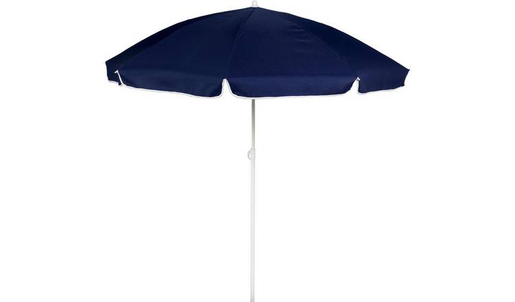 Buy Argos Home 1.6m Garden Parasol Blue Garden parasols and bases