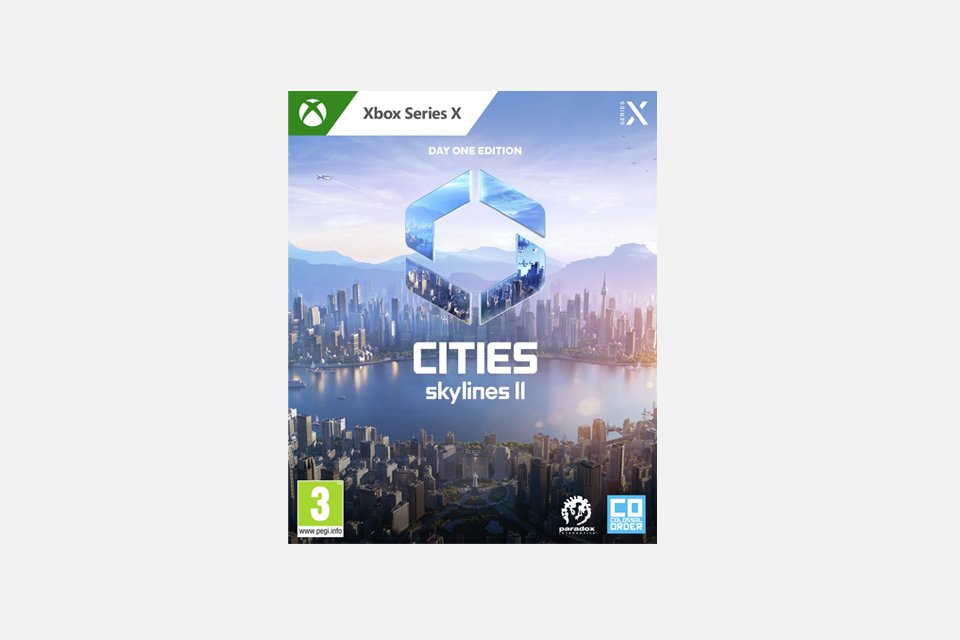 A cover of Cities: Skylines II Day One Edition Xbox game.