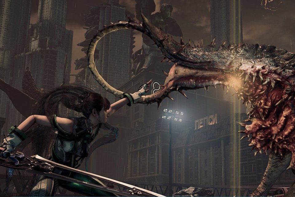 A screeengrab of Stellar Blade PS5 game.