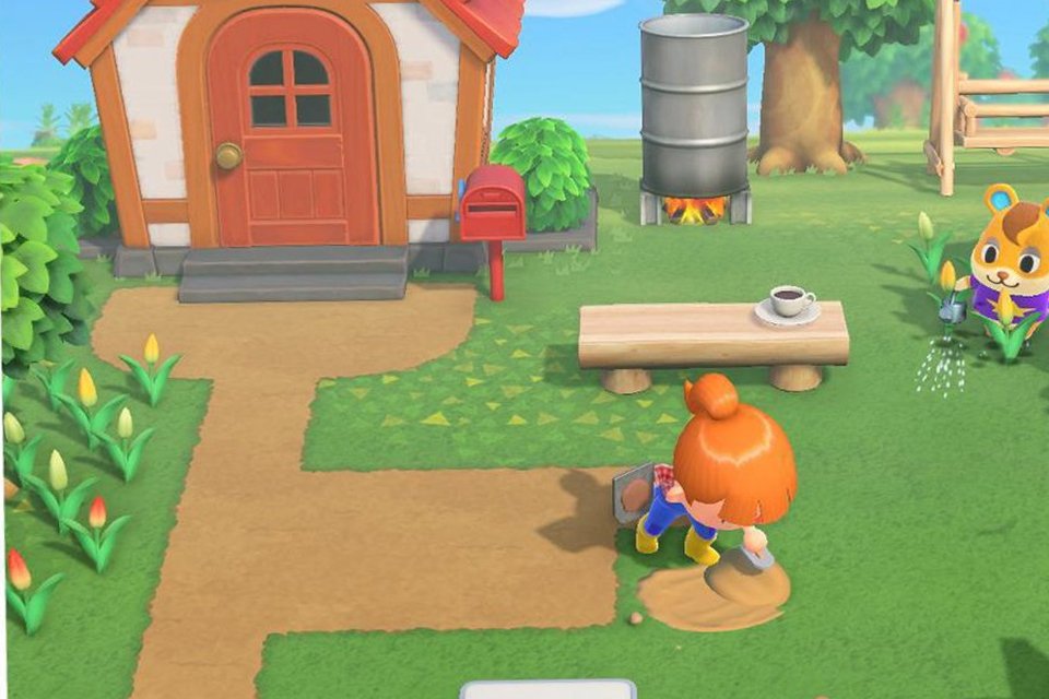 A screeengrab of Animal Crossing: New Horizons Nintendo Switch game.
