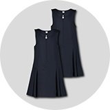 Girls' school uniform.