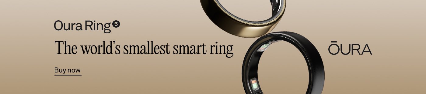 Oura. The world's smallest smart ring. Oura Ring 5. Buy now.