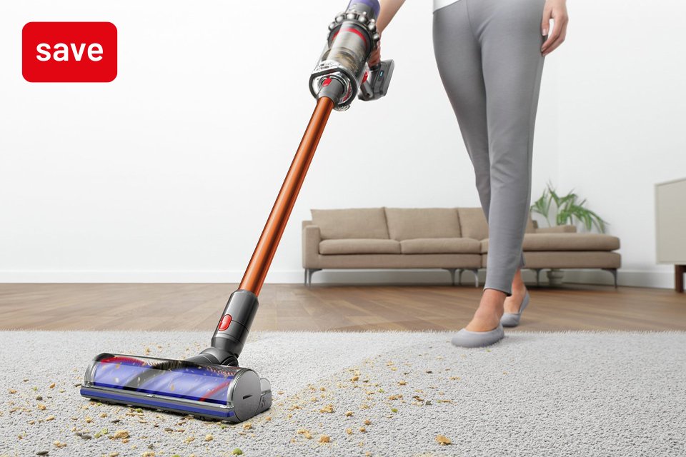 Save up to £100 on selected Dyson lines using code DYSON.
