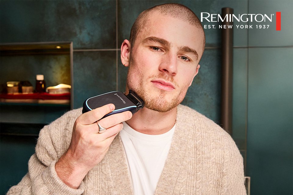 Remington. Level up your look with Remington's range of men's grooming essentials.