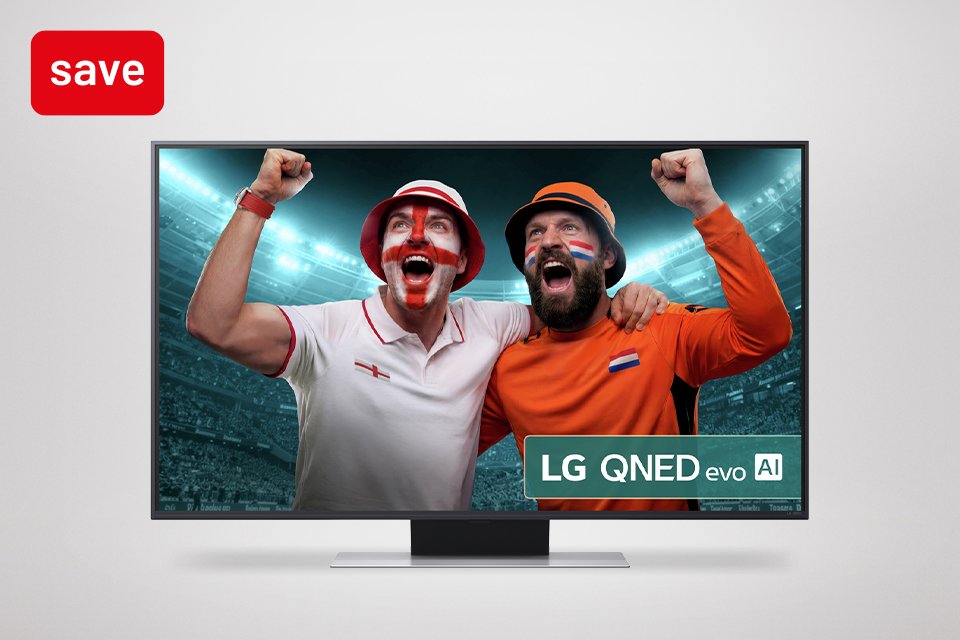 Score big savings with up to 20% off selected LG TVs and soundbars Use codes RED10, RED20, LG10 & LG20 at checkout.