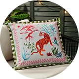 Outdoor cushions.