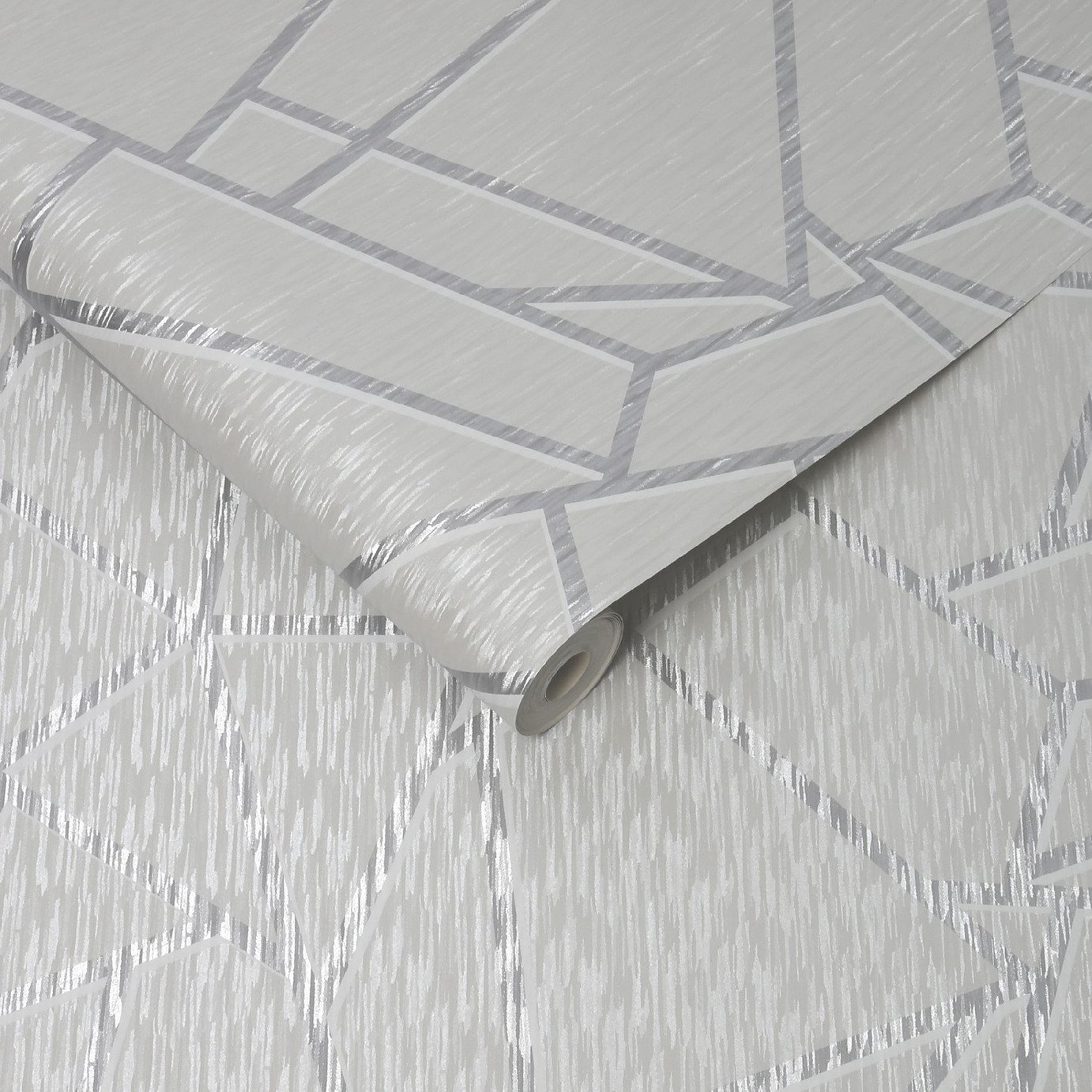 Sublime Theia Geometric Silver Wallpaper Review