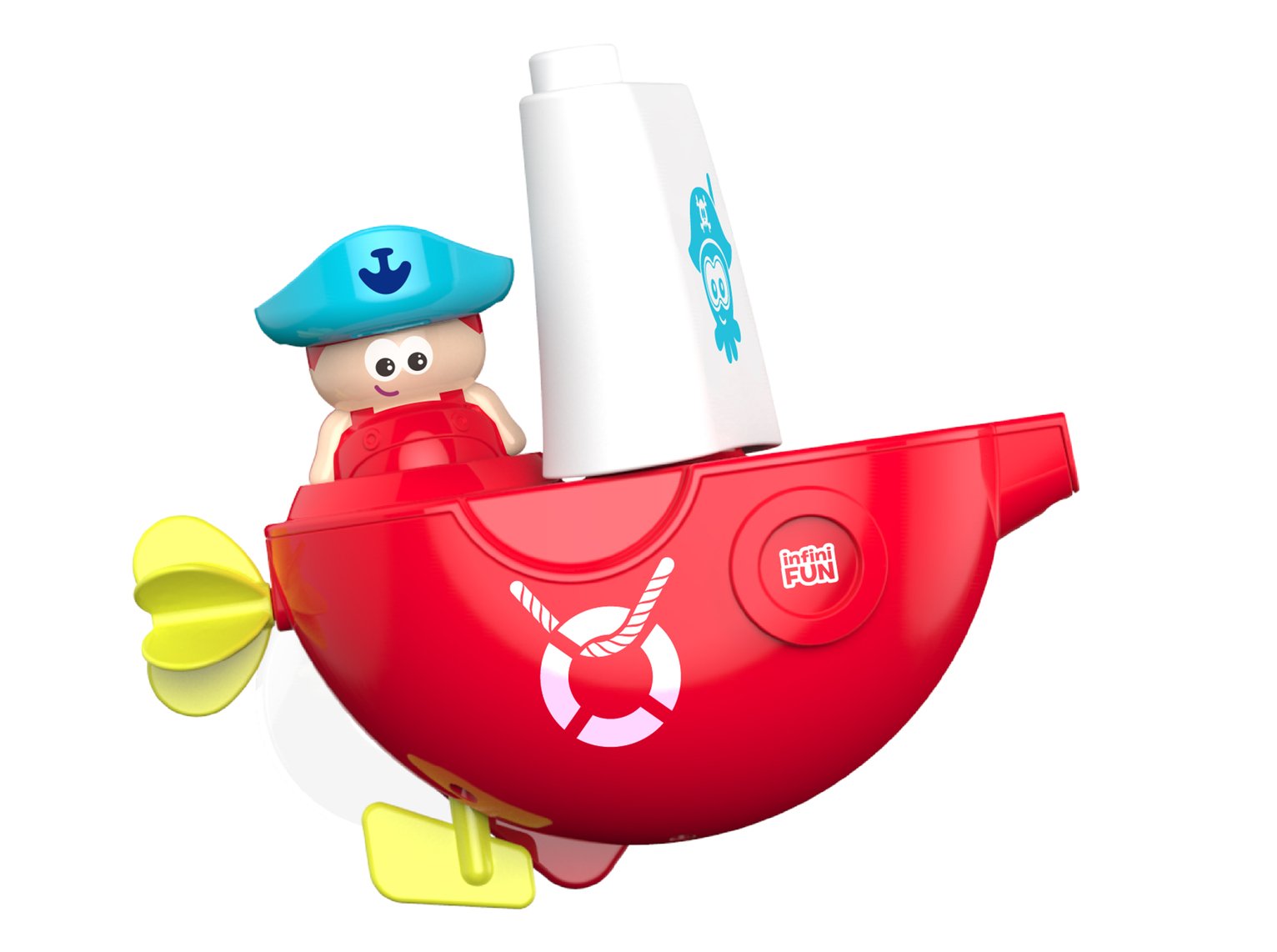 Infinifun Bath Time Pirate Boat