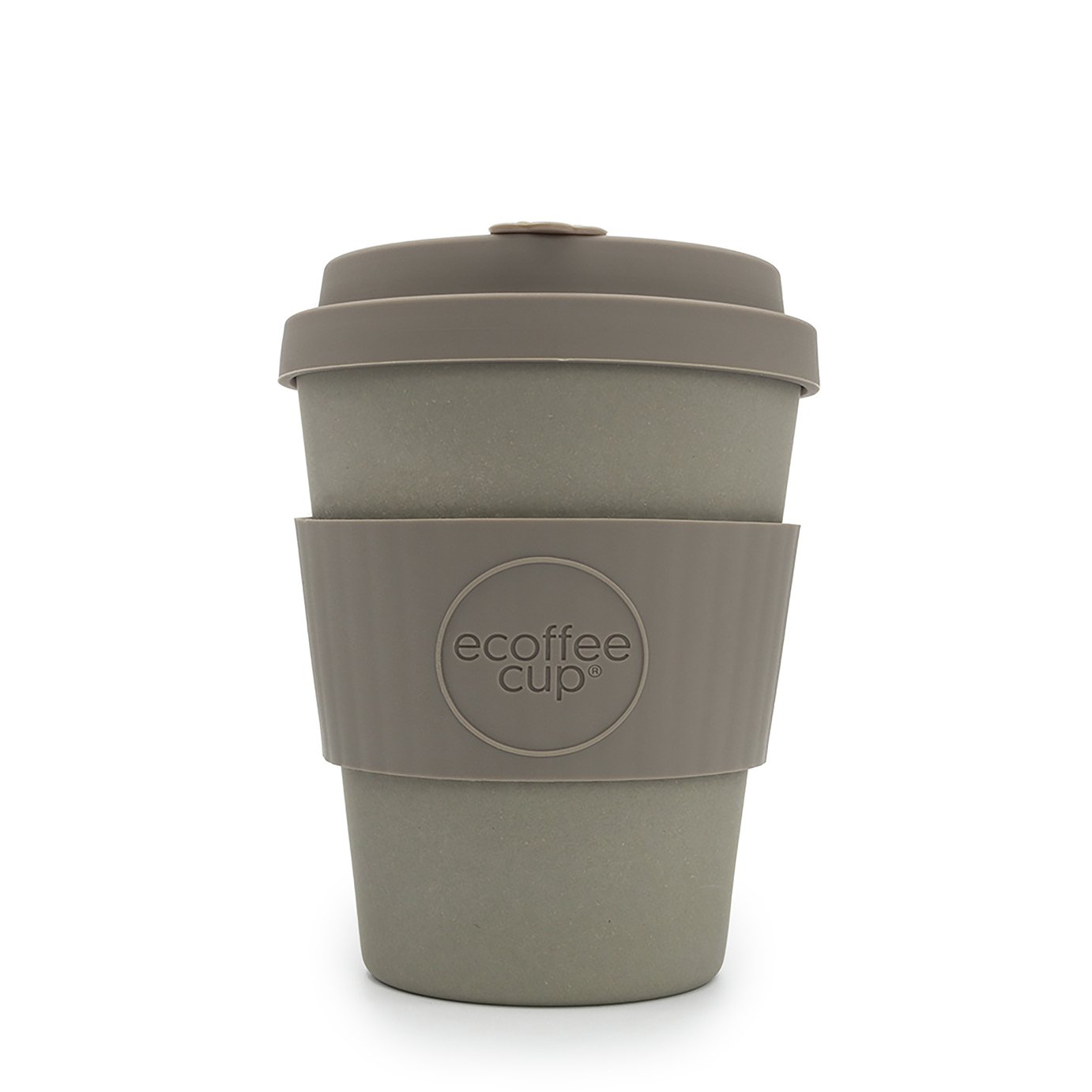 Ecoffee Cup Grey Matte Travel Mug - 340ml