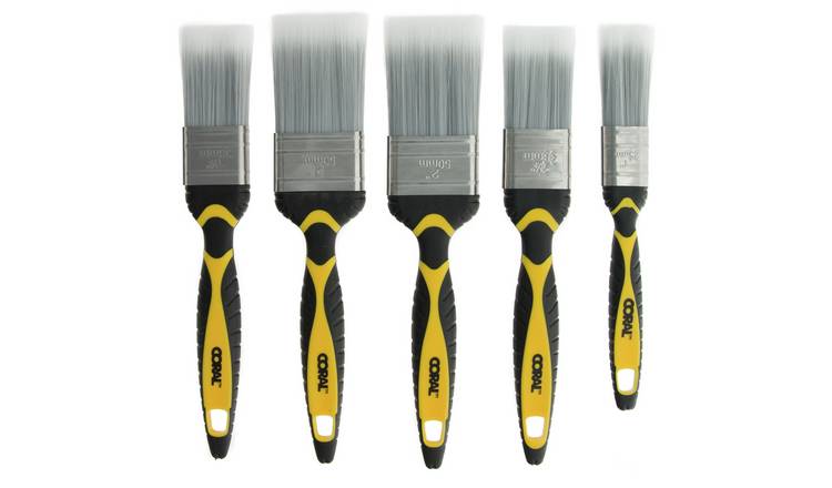 Coral Shurglide Paint Brush - Set of 5