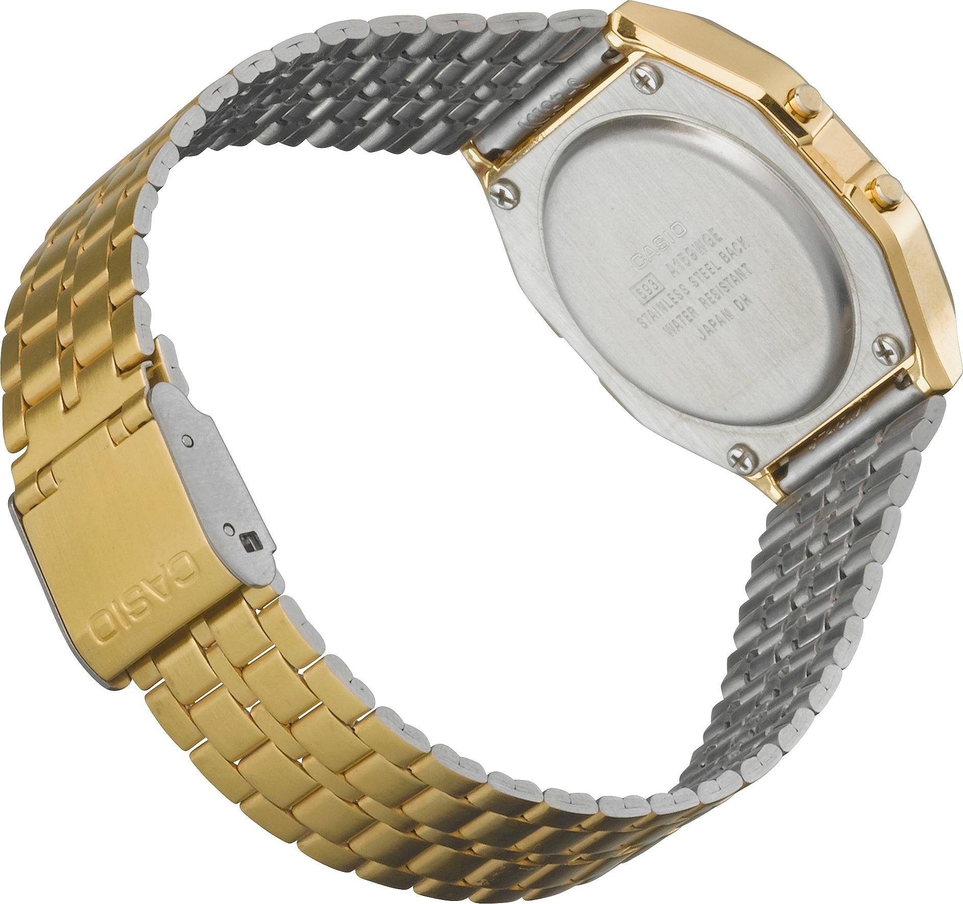 Casio Unisex Gold Lcd Bracelet Reviews