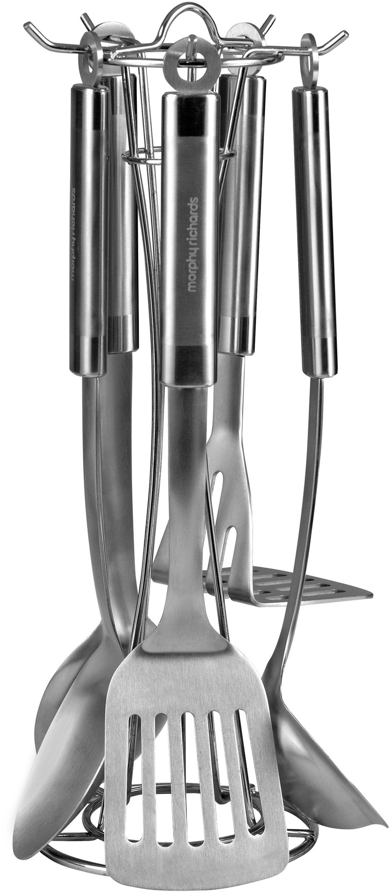 Morphy Richards Accents 5 Piece Tool Set - Stainless Steel.