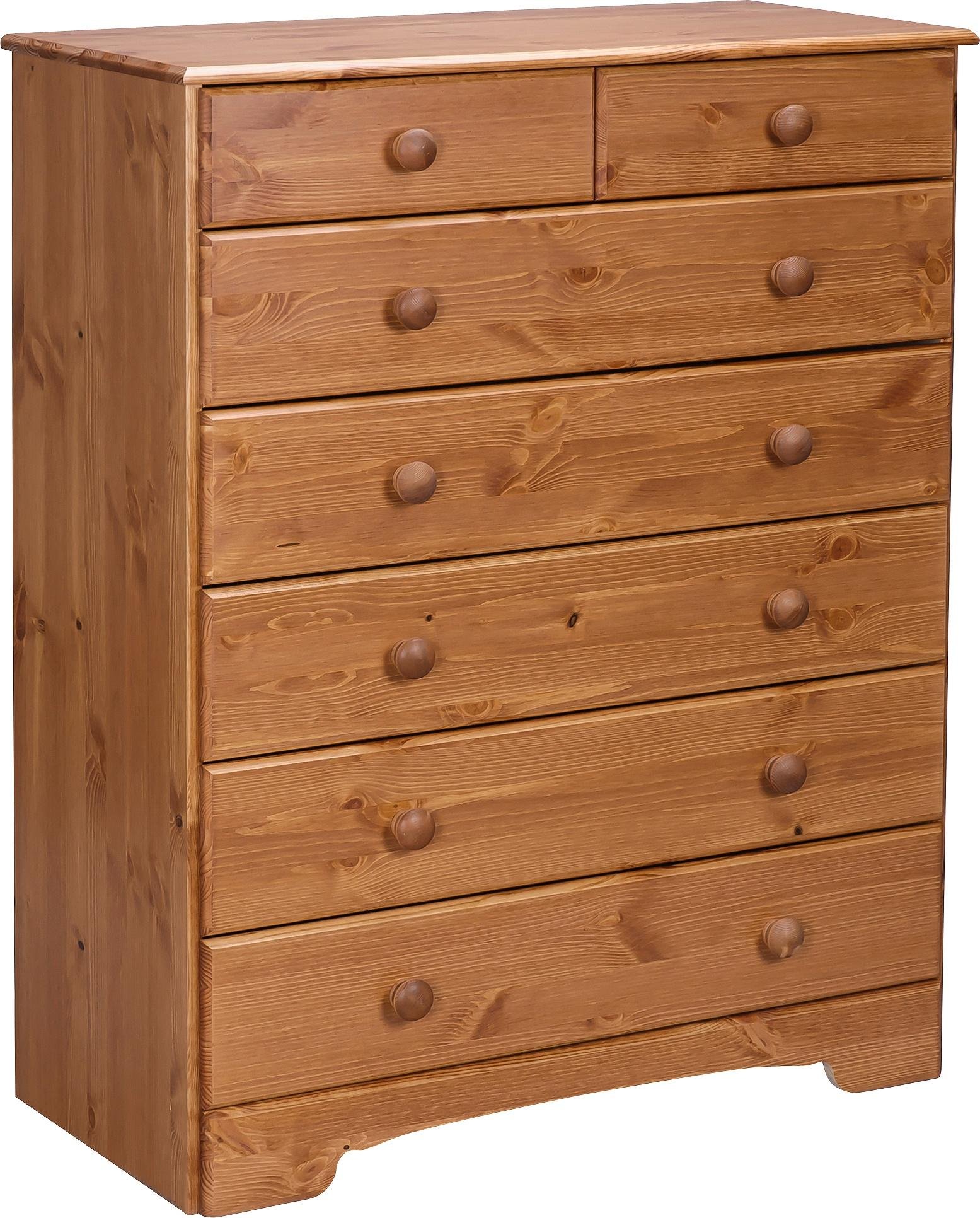 Argos Home Nordic 5 2 Drawer Chest of Drawers - Pine