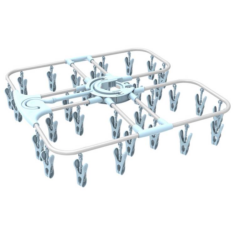 Argos Home Set of 32 Peg Garment Dryer 0