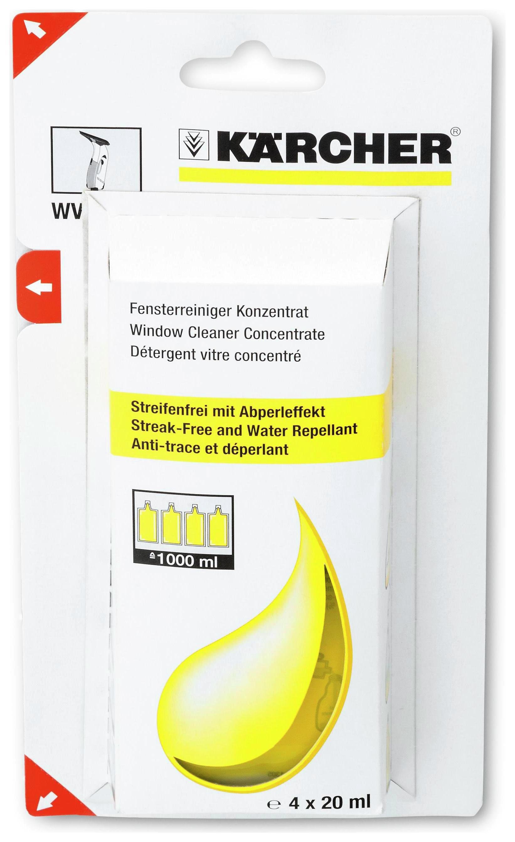 Karcher Window Vacuum Cleaner Glass Cleaning Solution