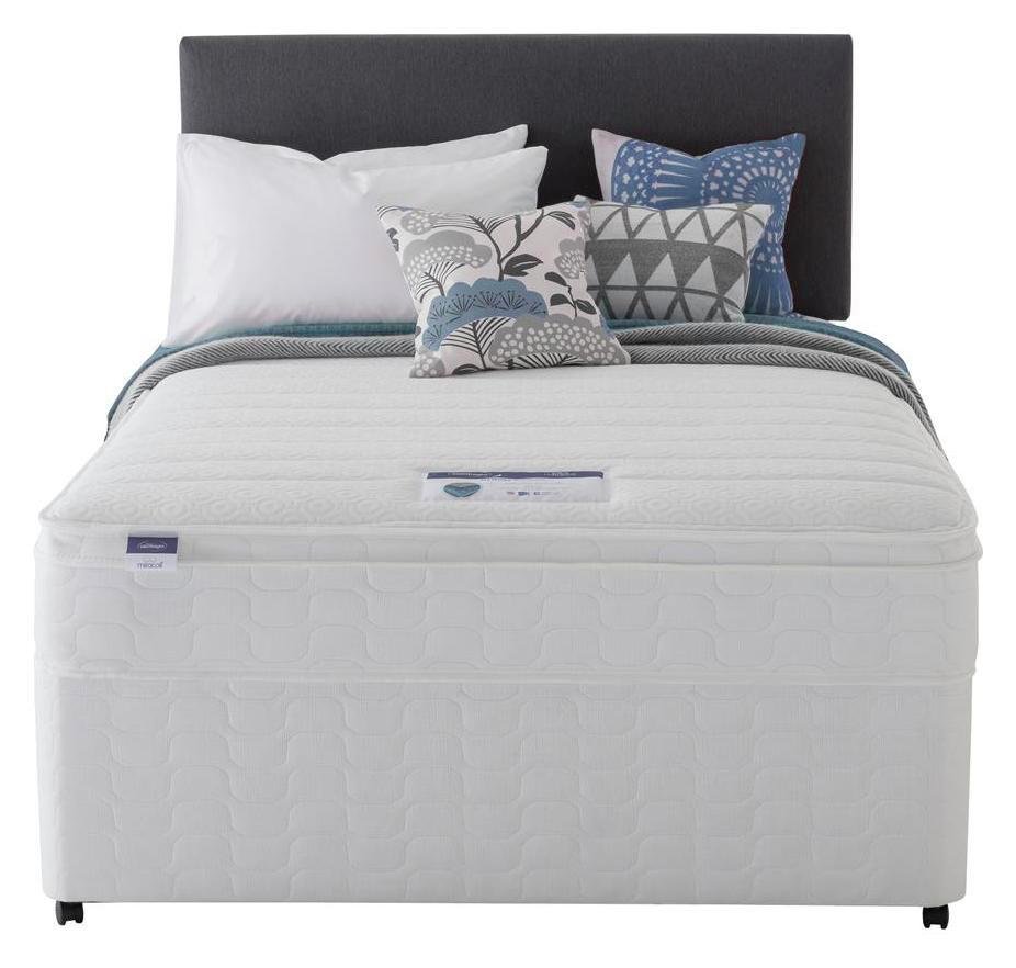 Silentnight Travis Miracoil Cushiontop 2Drw Divan- Superking Review