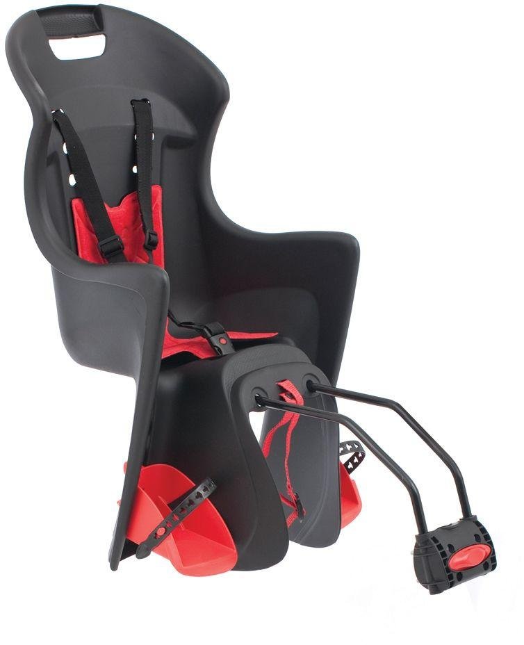 Avenir Snug Rear Child Bike Seat - Black and Red