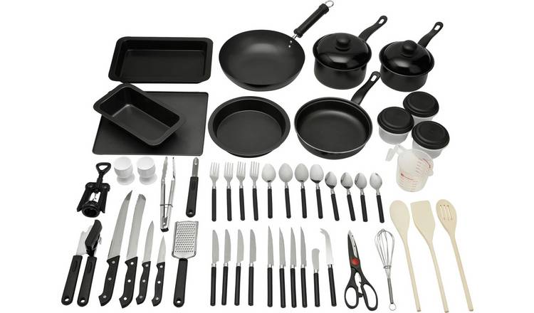 Buy Argos Home 50 Piece Non Stick Kitchen Starter Set | Starter sets | Argos