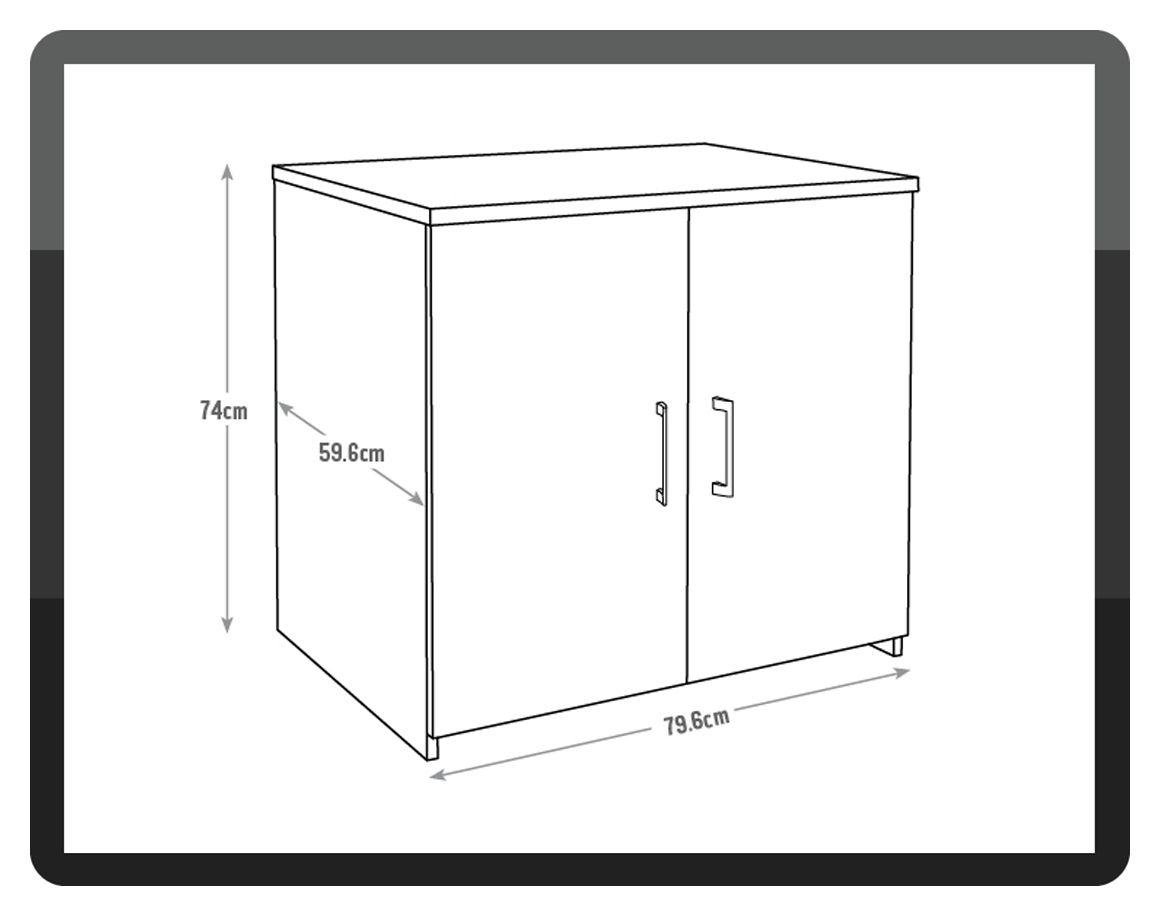 Argos - Walton 2 Door Cupboard