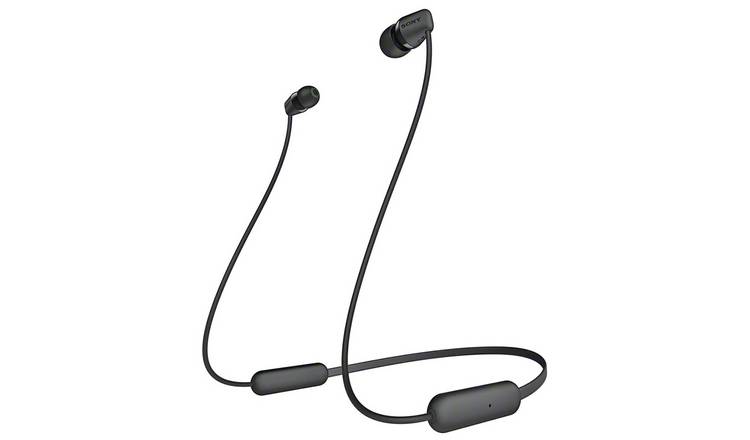 Sony WI-C200 In-Ear Wireless Headphones - Black