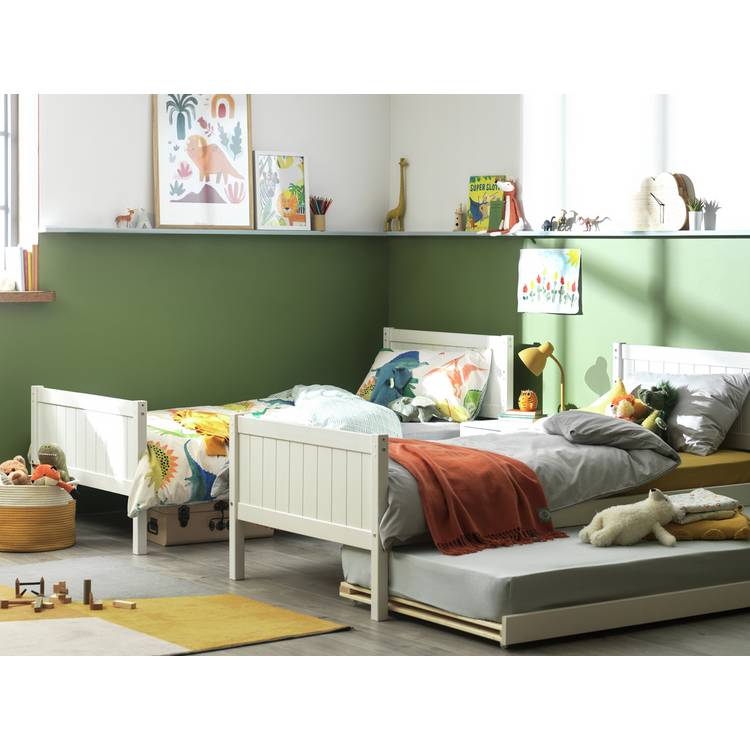 Buy Habitat Detachable Bunk Bed with Trundle White Kids beds Habitat