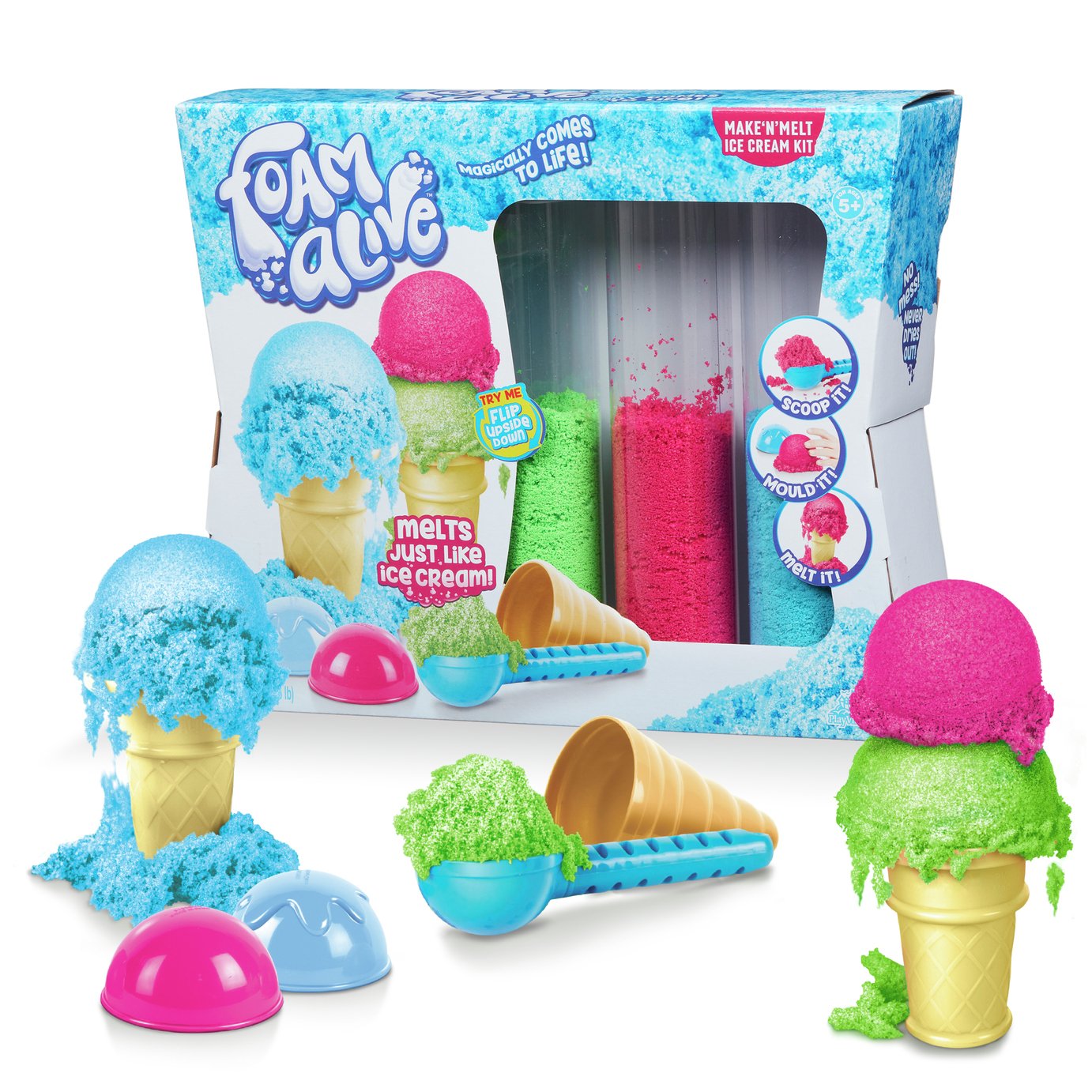 Foam Alive Make 'N' Melt Ice Cream Kit Review