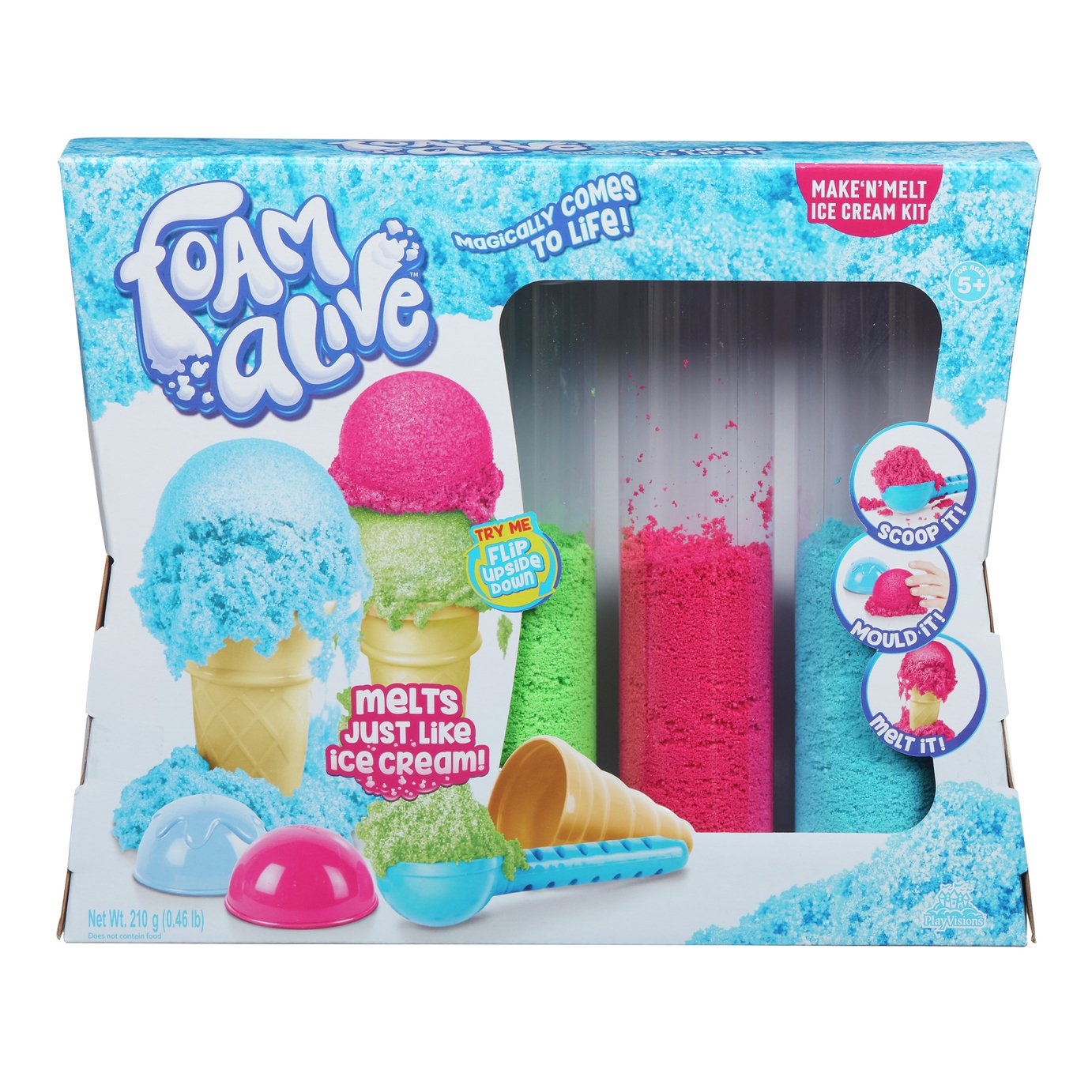 Foam Alive Make 'N' Melt Ice Cream Kit Review