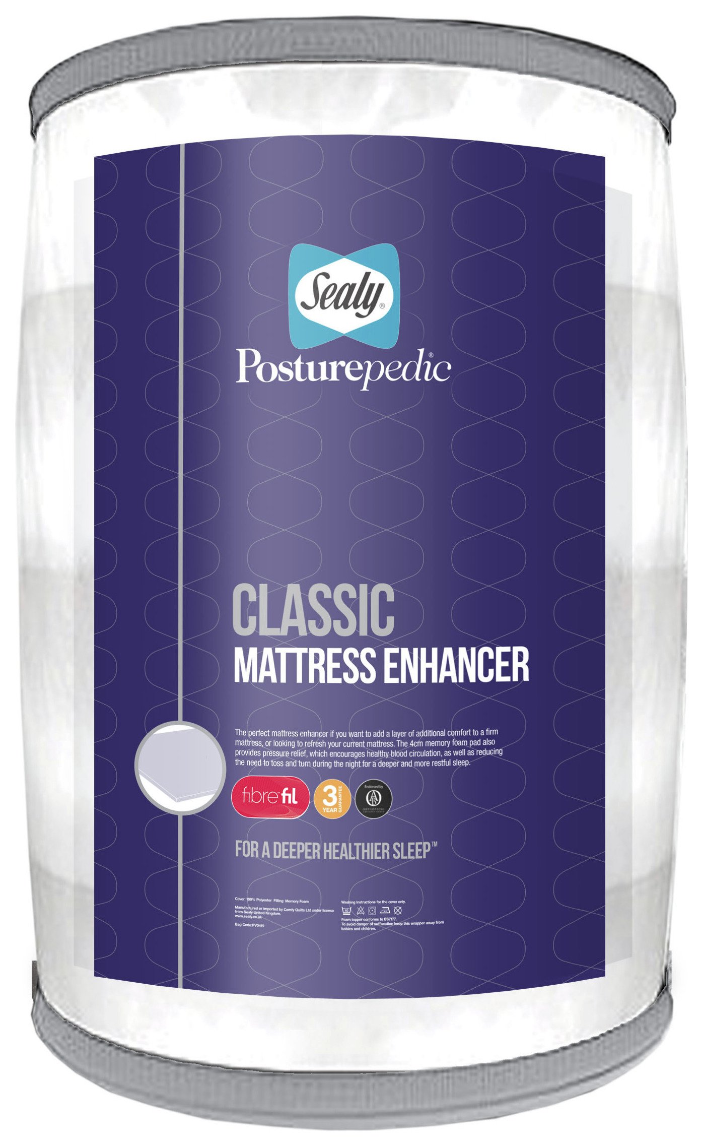 Sealy Posturepedic Classic Mattress Enhancer - Kingsize