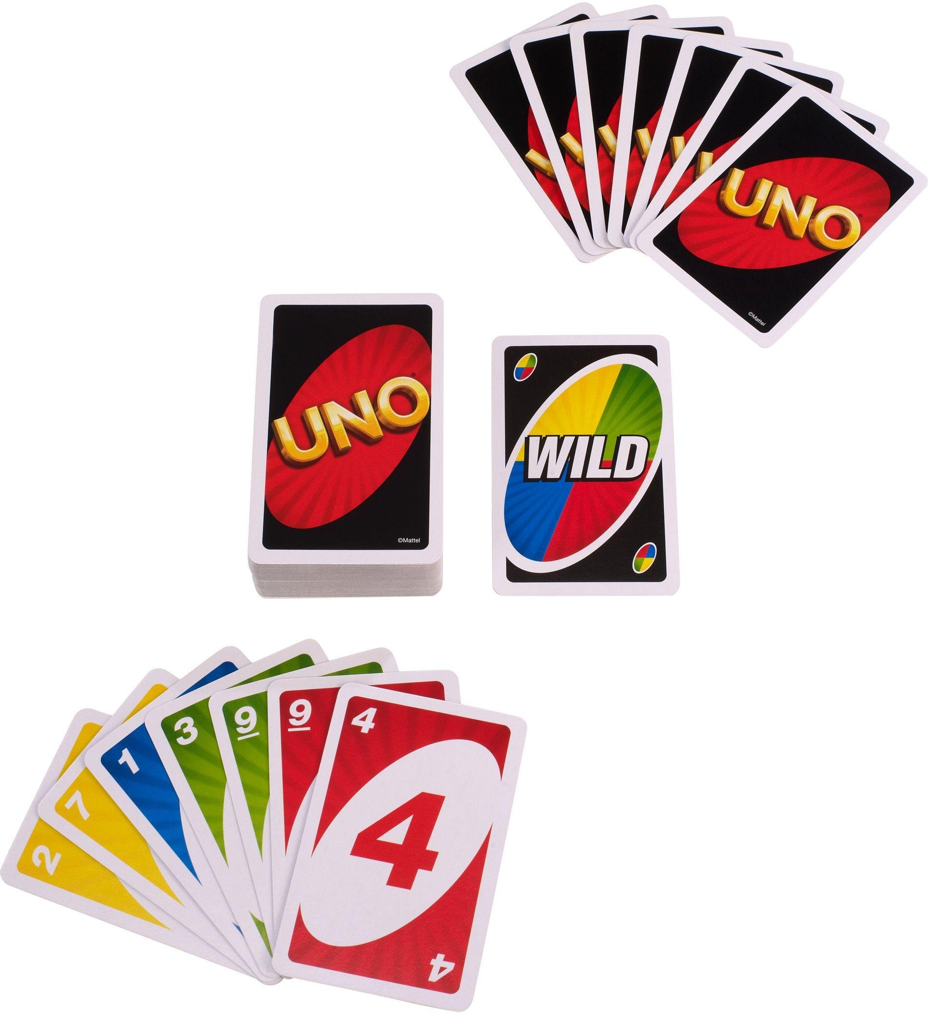 Uno игра карта