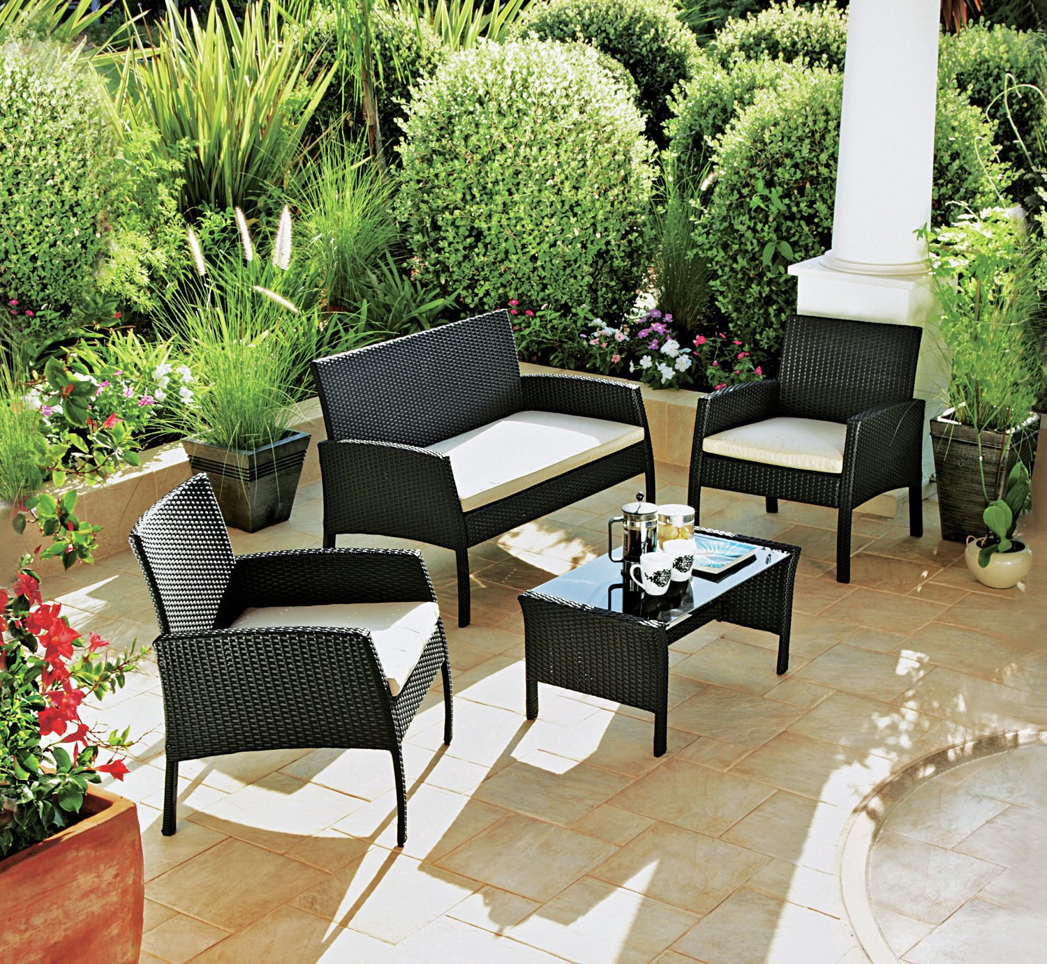 argos rattan outdoor furniture