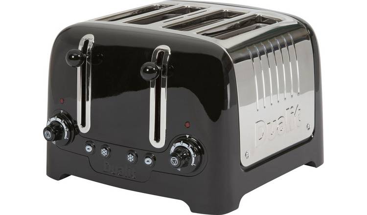 Buy Dualit DPP4 Lite 4 Slice Toaster - Black, Toasters