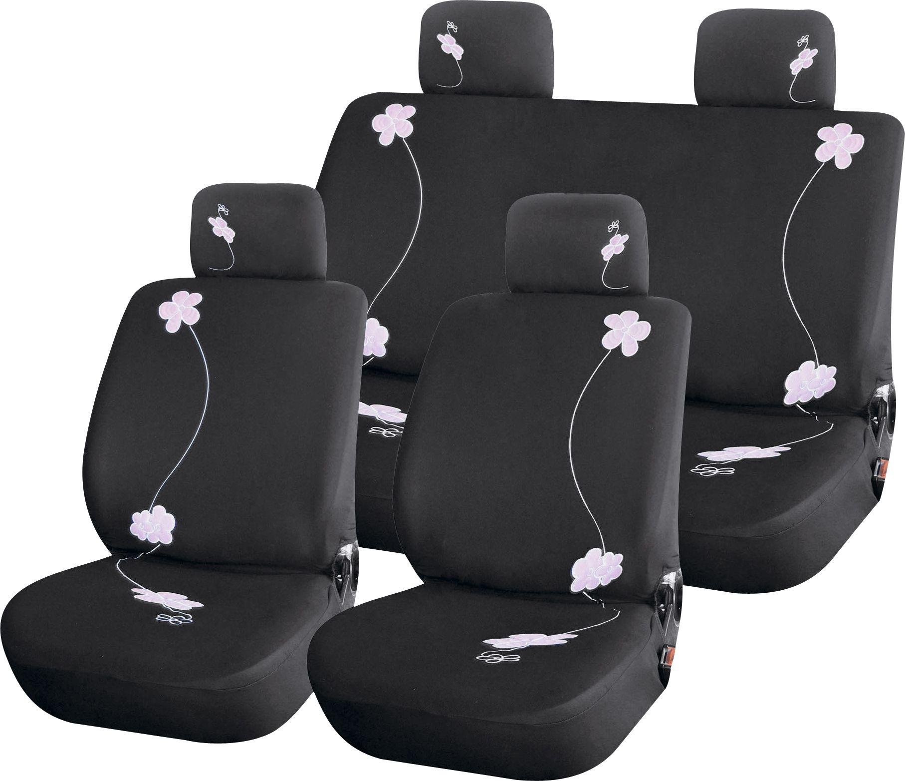 Streetwize Car Seat Covers - Pink Flowers