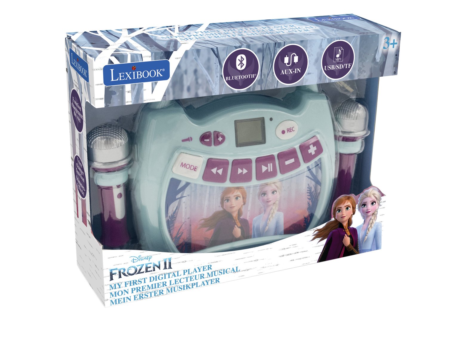 Frozen 2 Bluetooth Karaoke Machine with Microphones Review