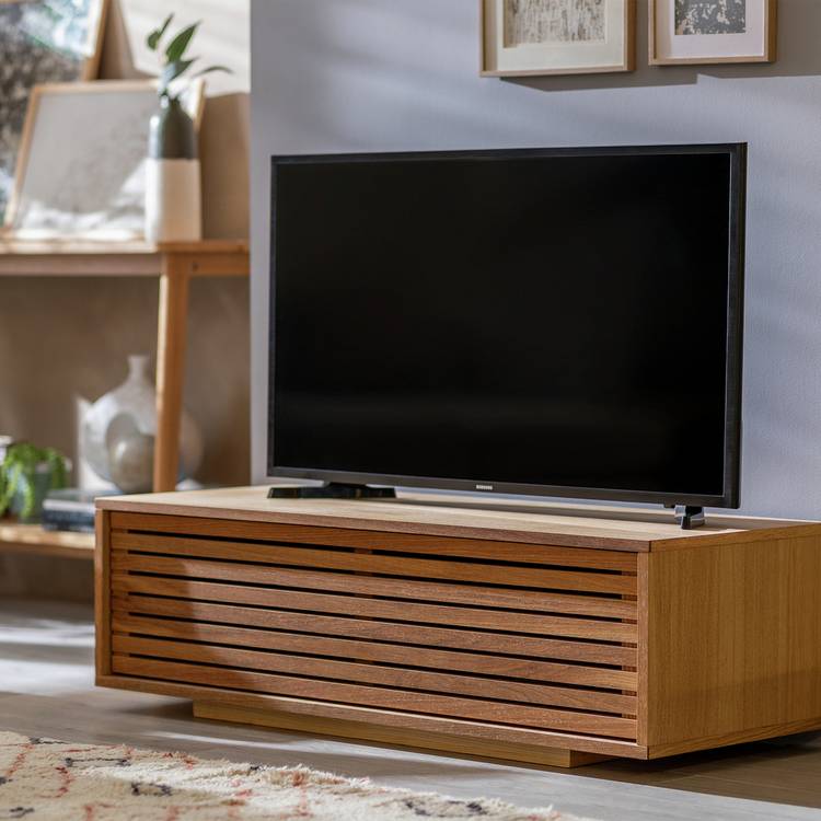Habitat Max 1 Door TV Unit - Oak 0