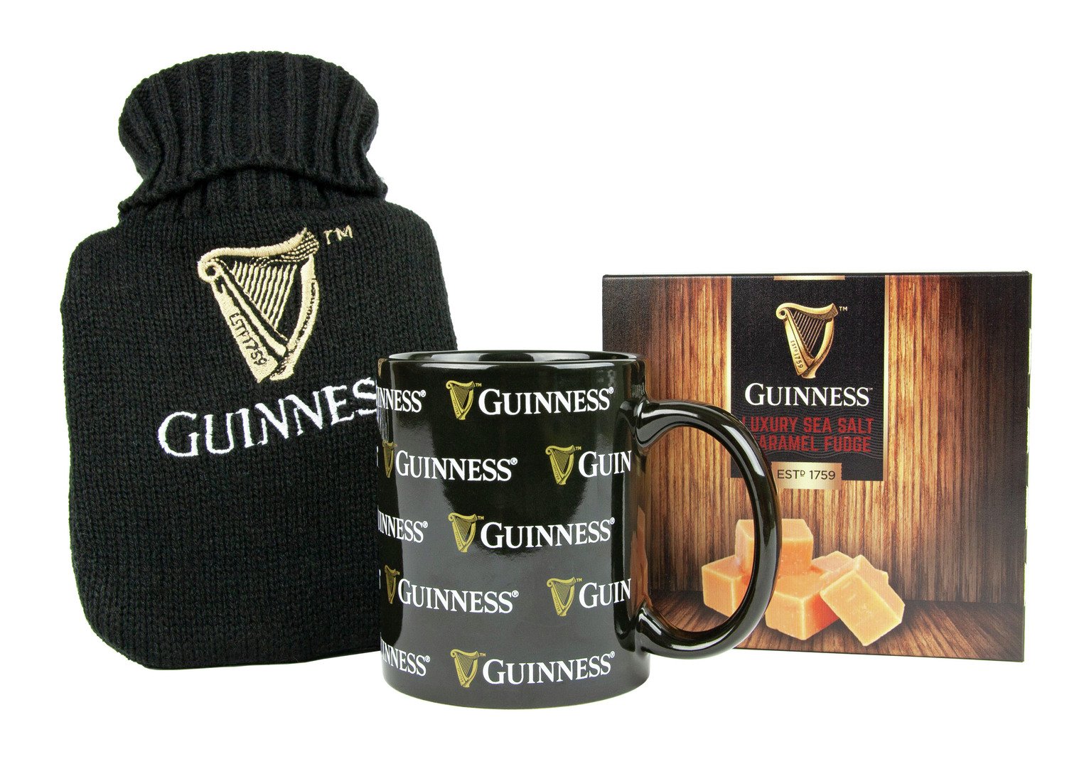 Guinness Hot Water Bottle & Hot Chocolate Mug