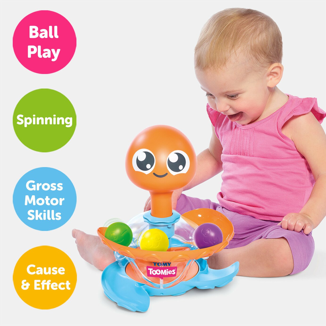 Tomy Octopus Ball Toy Review