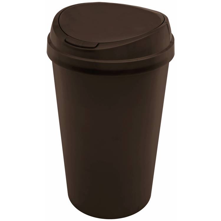 Curver 45 Litre Touch Top Bin - Black 0