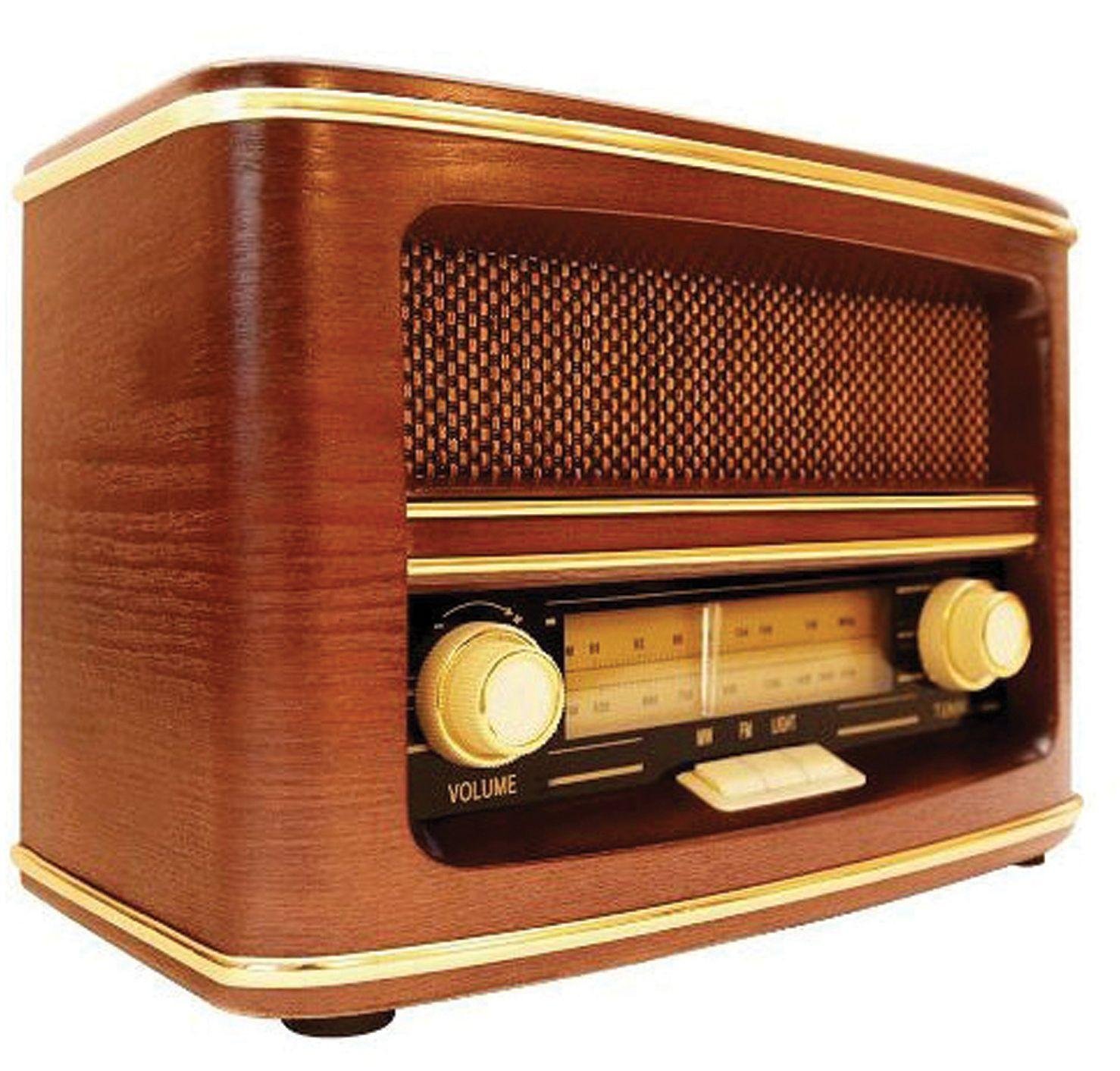 GPO Winchester Retro Wooden Radio