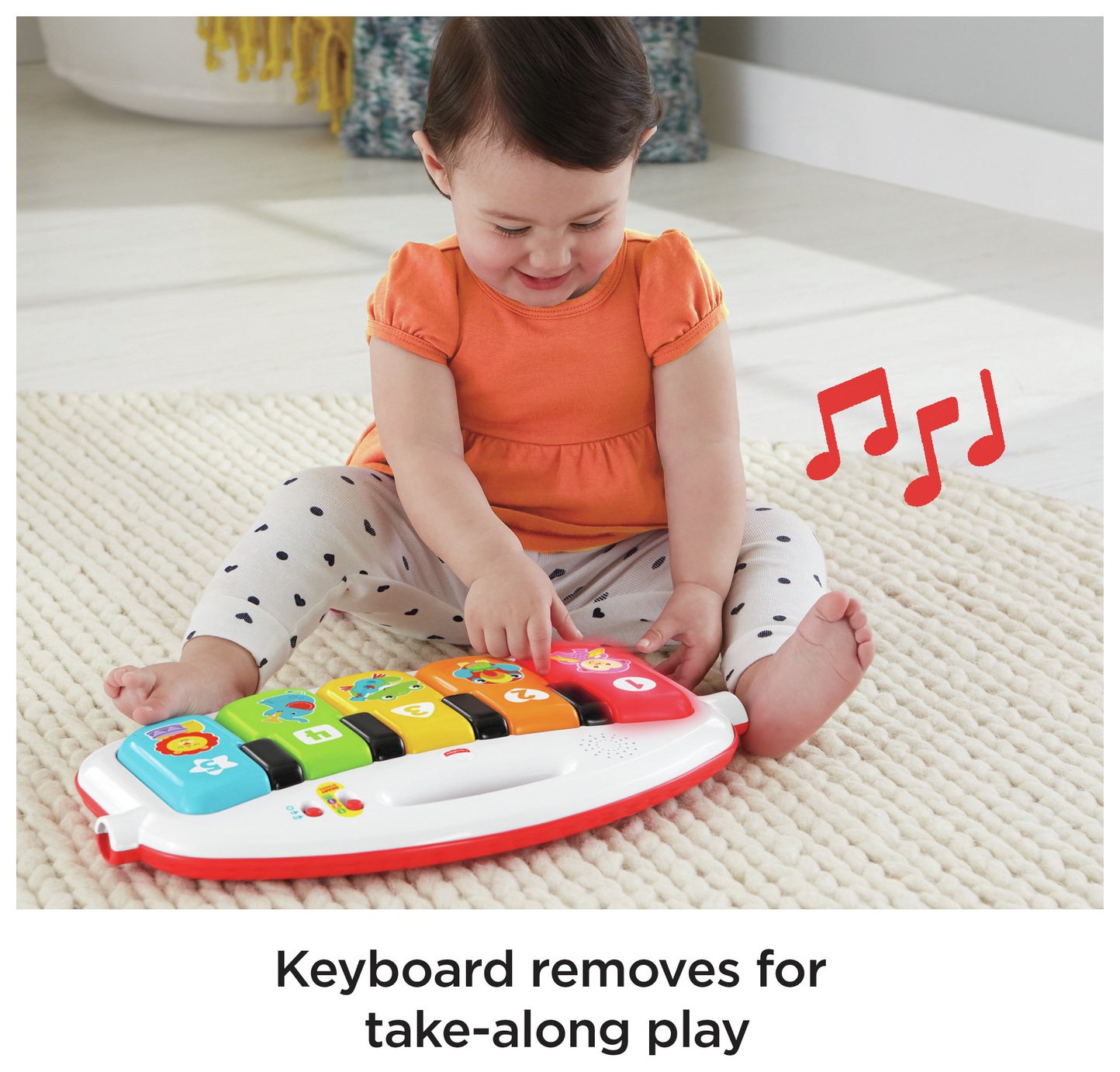 fisher price kick and play piano argos