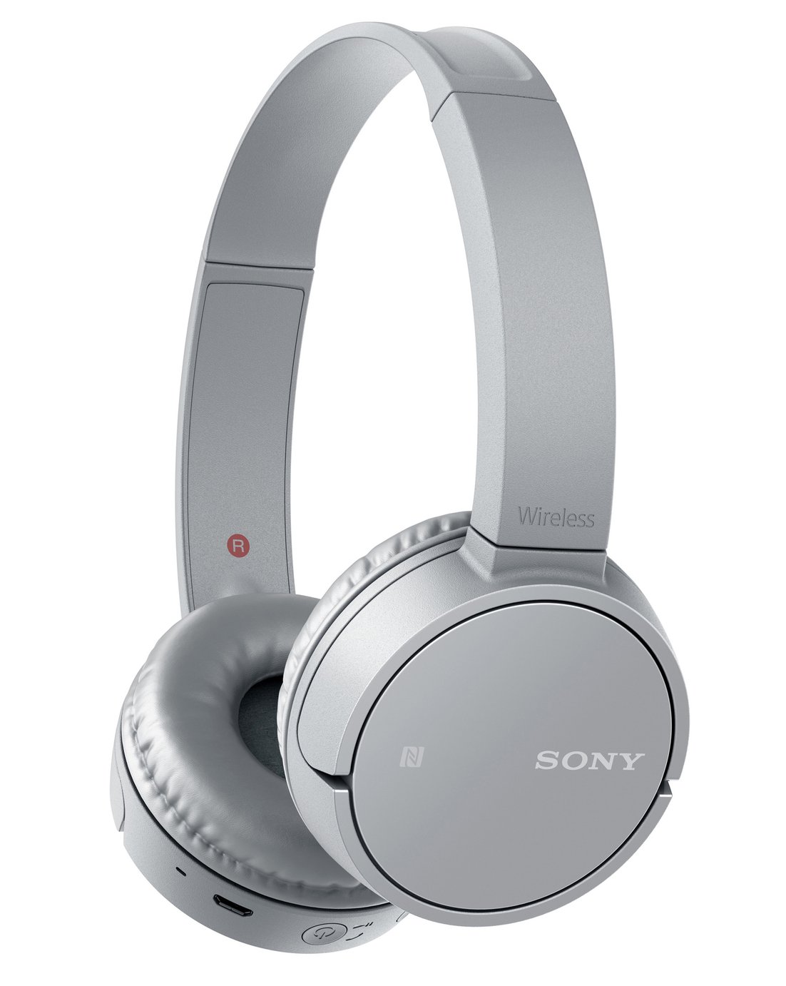 Sony WH-CH500 On - Ear Wireless Headphones - Grey