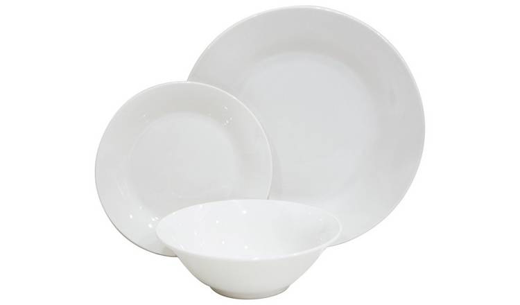 Plain white 2025 dinner sets