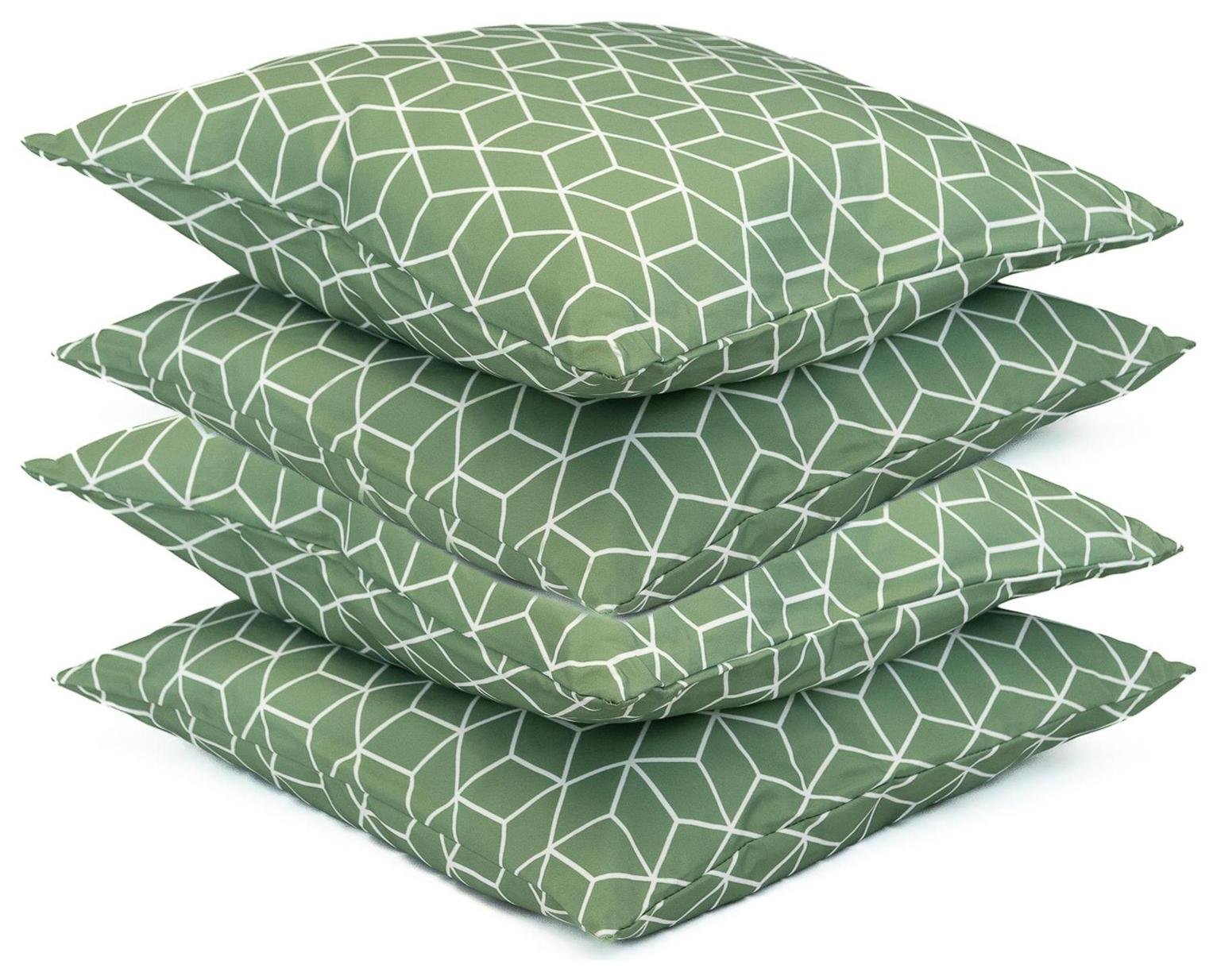 Streetwize Outdoor Cushion Green - Pack of 4 