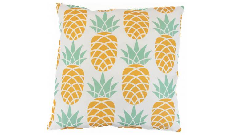 Streetwize Pineapple Printed Outdoor Cushion - Pack Of 4 