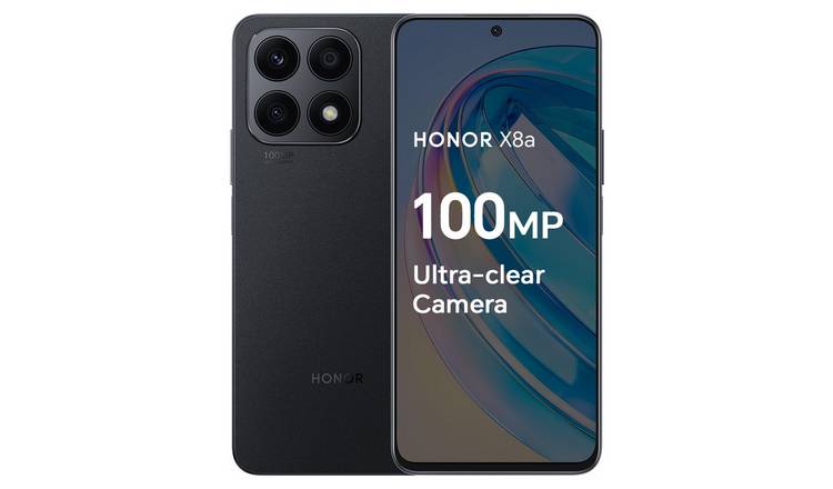 Buy SIM Free HONOR Magic 6 Lite 5G 256GB Phone - Midnight Black, SIM free  phones