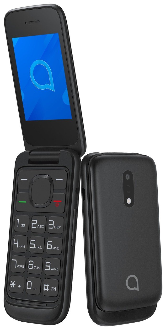 SIM Free Alcatel 2057 Mobile Phone - Black